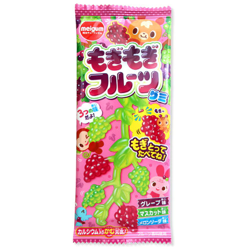 Bonbons gélifiés aux fruits Mogimogi