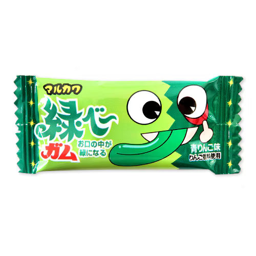 Chewing-gum vert