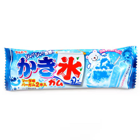 Chewing-gum au soda type glace pilée