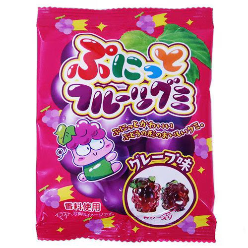 Bonbons gélifiés au raisin