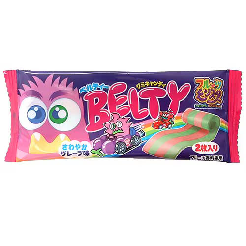 Bonbons gélifiés Belty, saveur raisin