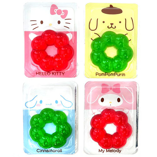Bonbons gélifiés en forme de donuts