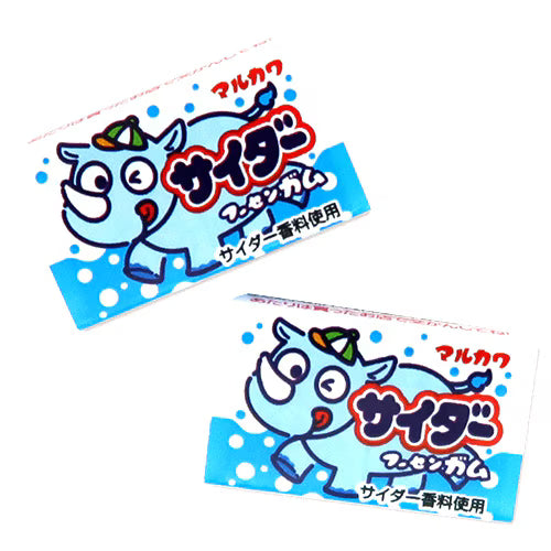 Chewing-gum au cider