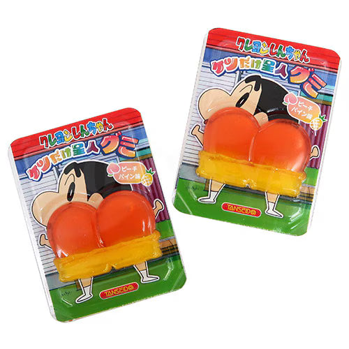 Bonbon gélifié extraterrestre aux fesses de Crayon Shin-chan